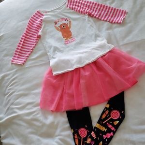 Cat & Jack Candy Outfit